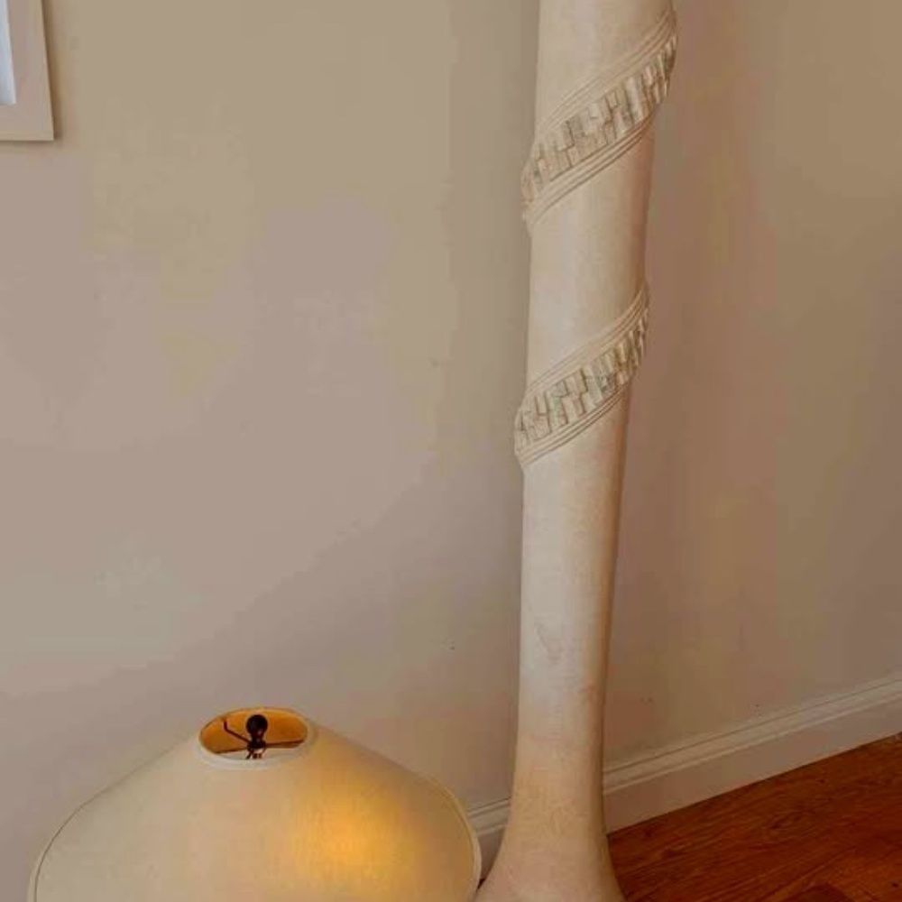 2 designer lamps stone cement Classy